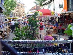 Market in Paris.